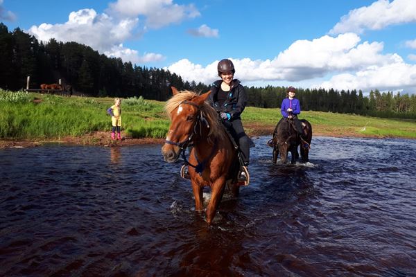 Trail riding