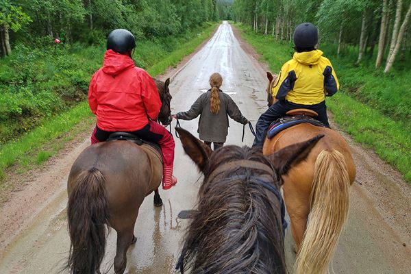 Trail riding